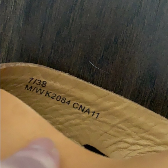 ❤️Kork Ease Wedge Sandals Tan Leather Slides 7 - Picture 7 of 8